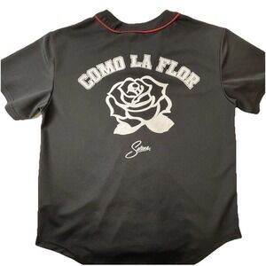 Selena Como La Flor Baseball Jersey Shirt Official 2022 Concert Merch Size M/L